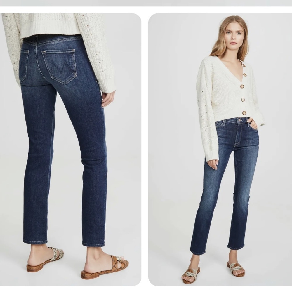 MOTHER Straight Leg Jeans - Indigo